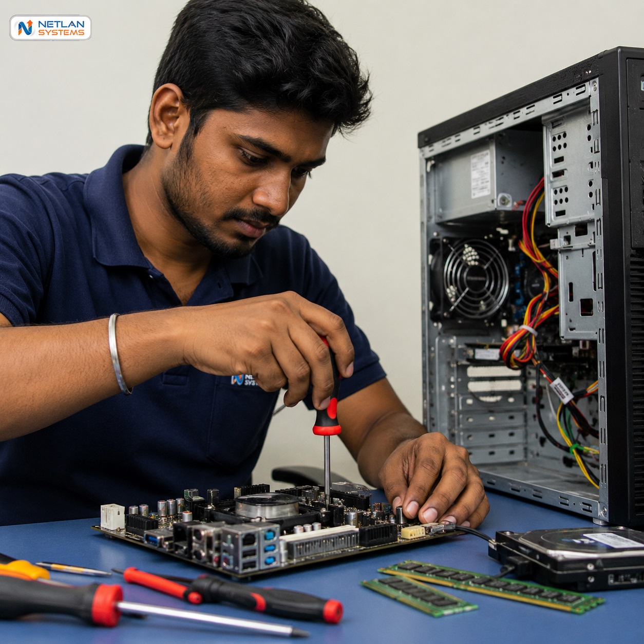 Desktop and Laptop Repair Service – Complete Professional Guide | Netlan Systems